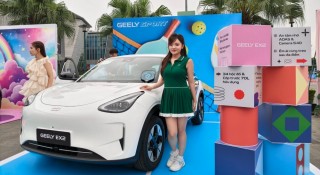 Mục sở thị Geely EX2 vừa ra mắt tại Việt Nam: SUV điện cỡ nhỏ giá chưa đến 500 triệu đồng